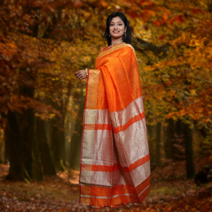 Matka Silk Saree